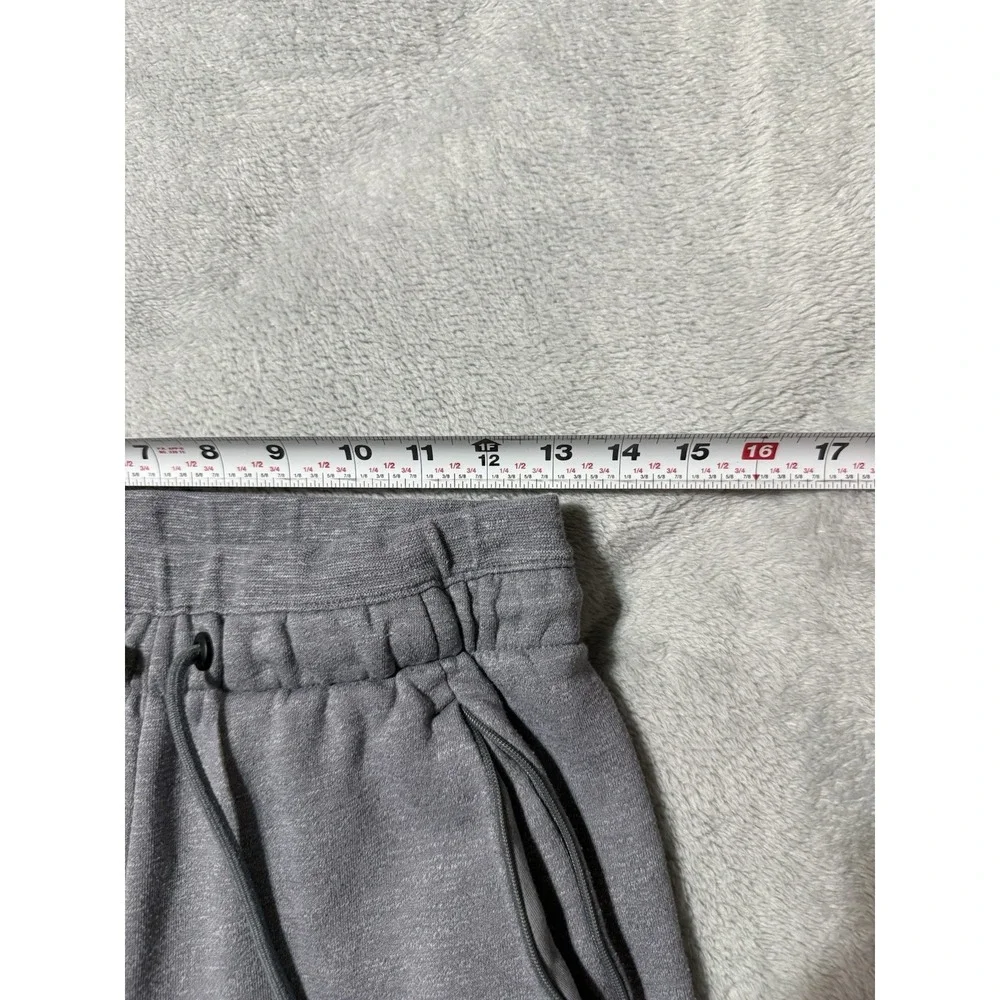 Nike Jordan Joggers Mens Medium Icon Fleece Cuffed Sweatpants 809472 Gray